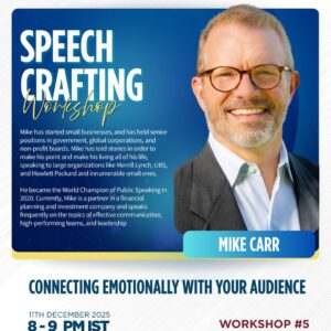 Speech crafting- Mike Carr