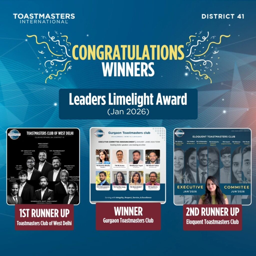 Leaders Limelight Jan