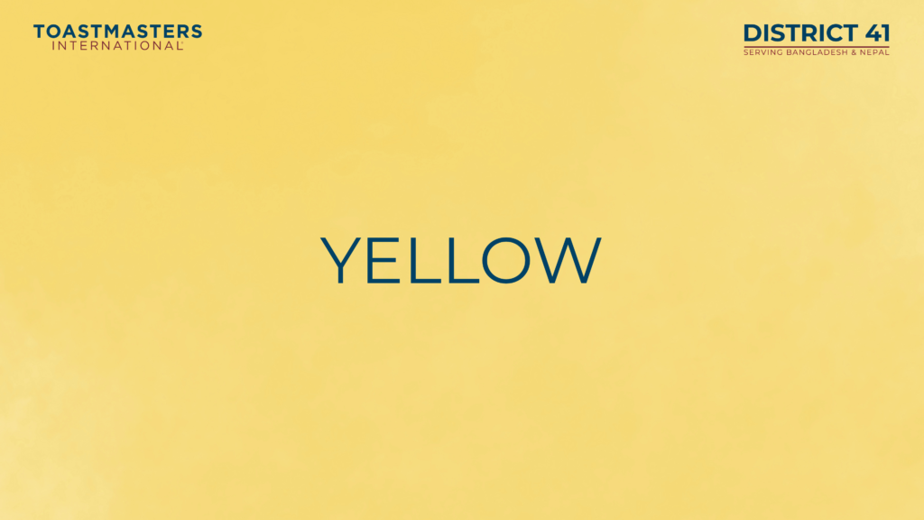 Yellow
