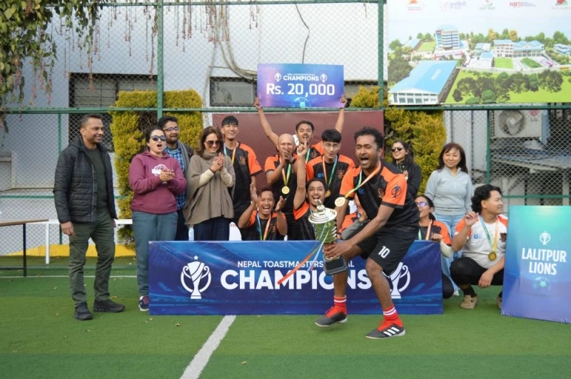 More than just futsal: Nepal Toastmasters Futsal Tournament Season 3 celebrates sport and community